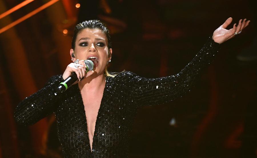 Emma Marrone. (Ansa/Ettore Ferrari)