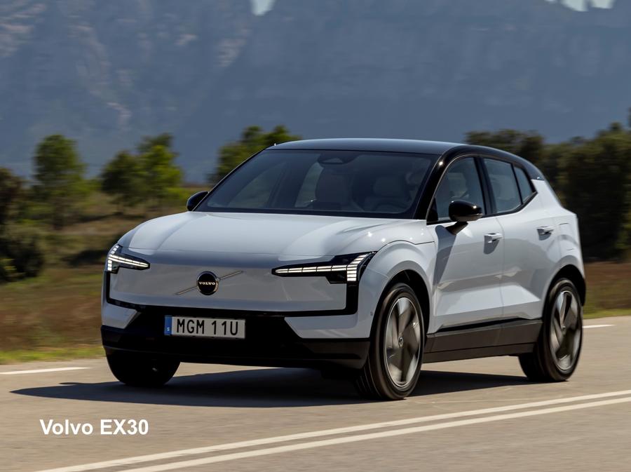 Volvo EX30 Cloud Blue Exterior
