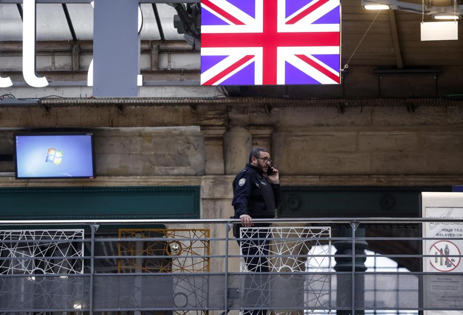 Stazione ferroviaria Gare du Nord di Parigi. (EPA)