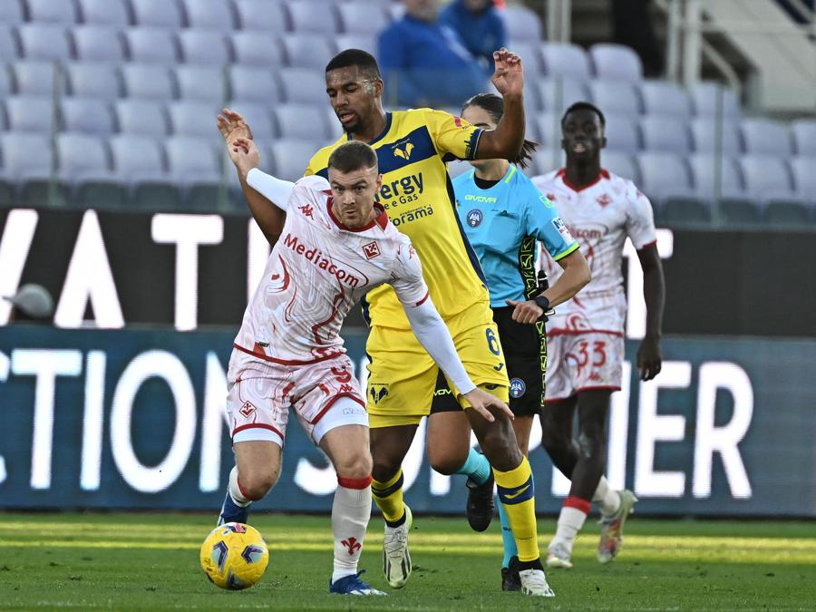 Fiorentina-Hellas Verona (Ansa/Claudio Giovannini)