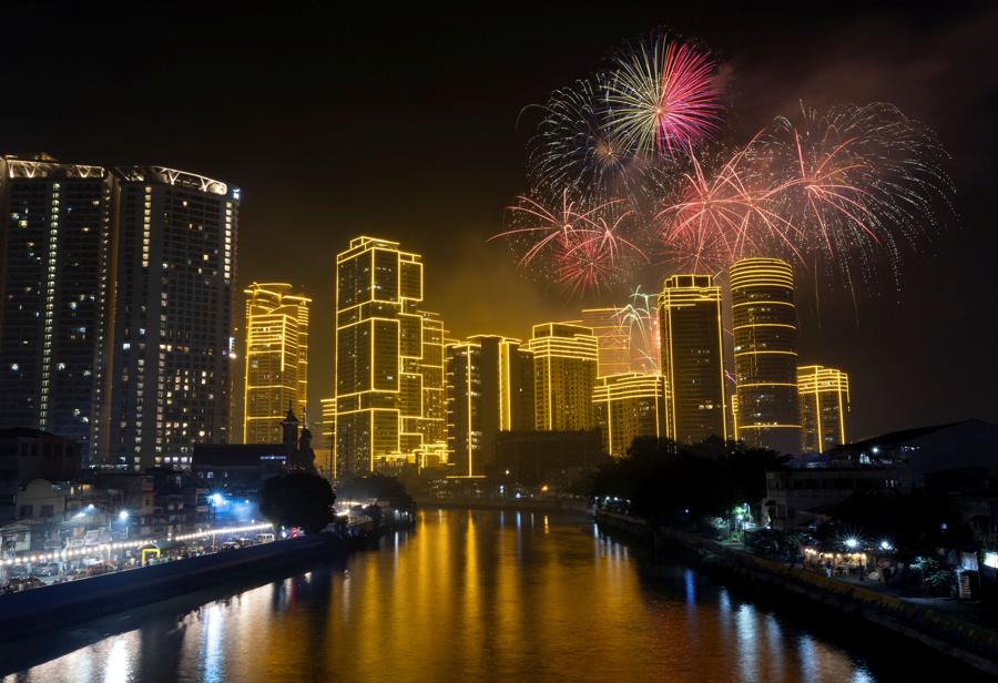 Rockwell Center a Makati, Metro Manila, Filippine. (REUTERS/Eloisa Lopez)