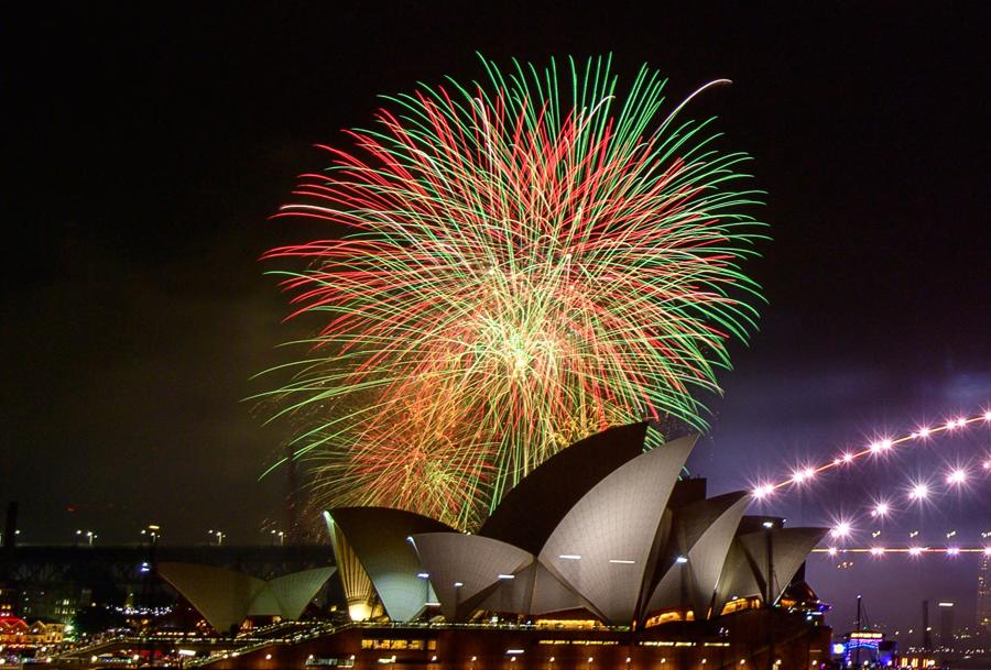 Sydney, Opera House, Australia. (Photo by Izhar Khan / AFP)