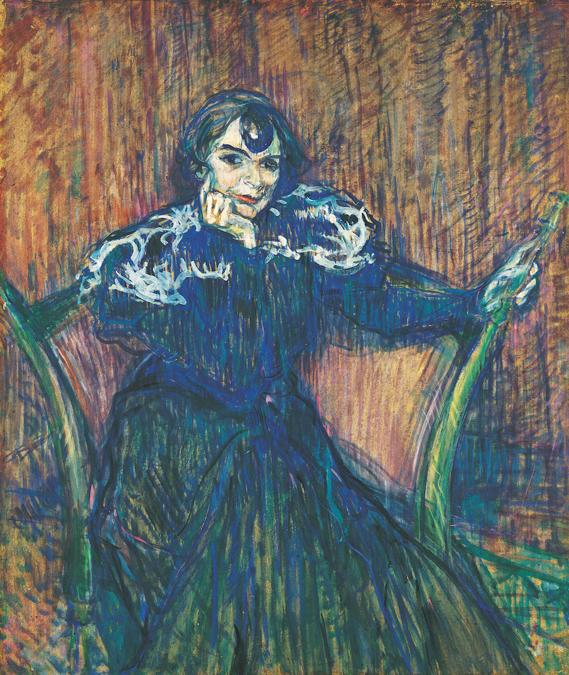 Henri de Toulouse-Lautrec, Madame Berthe Bady, 1897, olio su cartone. Albi, Musée Toulouse-Lautrec. © Musée Toulouse-Lautrec, Albi, France / foto F. Pons