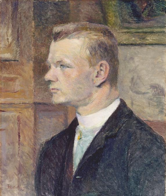 Henri de Toulouse-Lautrec, Frédéric Wenz, 1886 circa, olio su tela. Houston, The Museum of Fine Arts, Collezione commemorativa Robert Lee Blaffer, dono di Sarah Campbell Blaffer