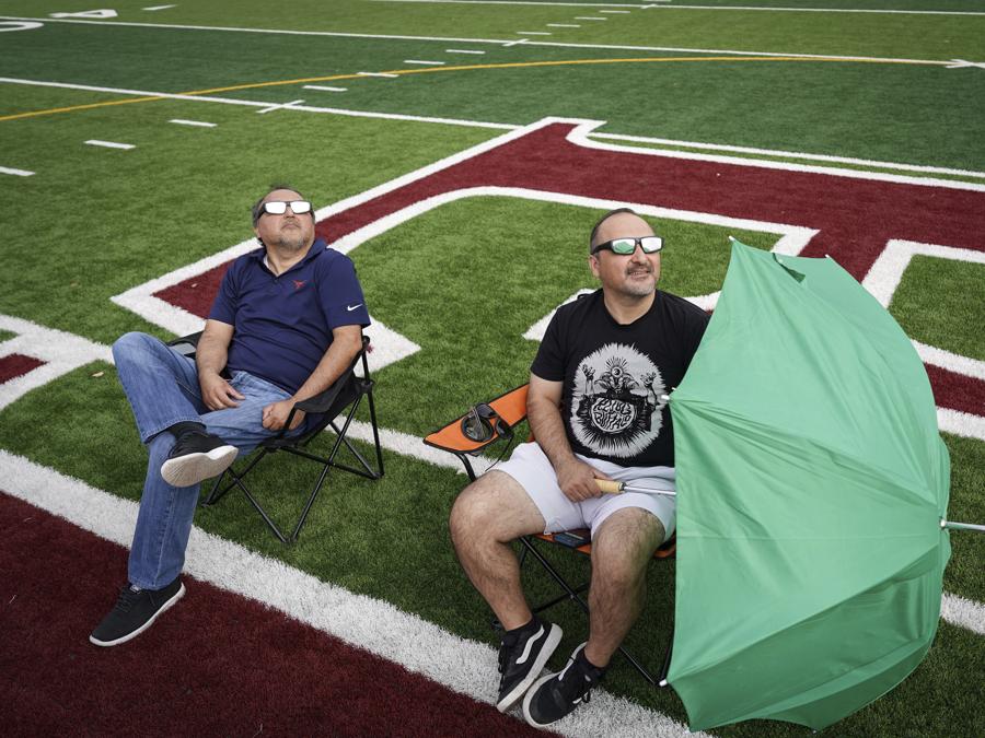 Eagle Pass, Texas. (Jon Shapley/Houston Chronicle via AP)