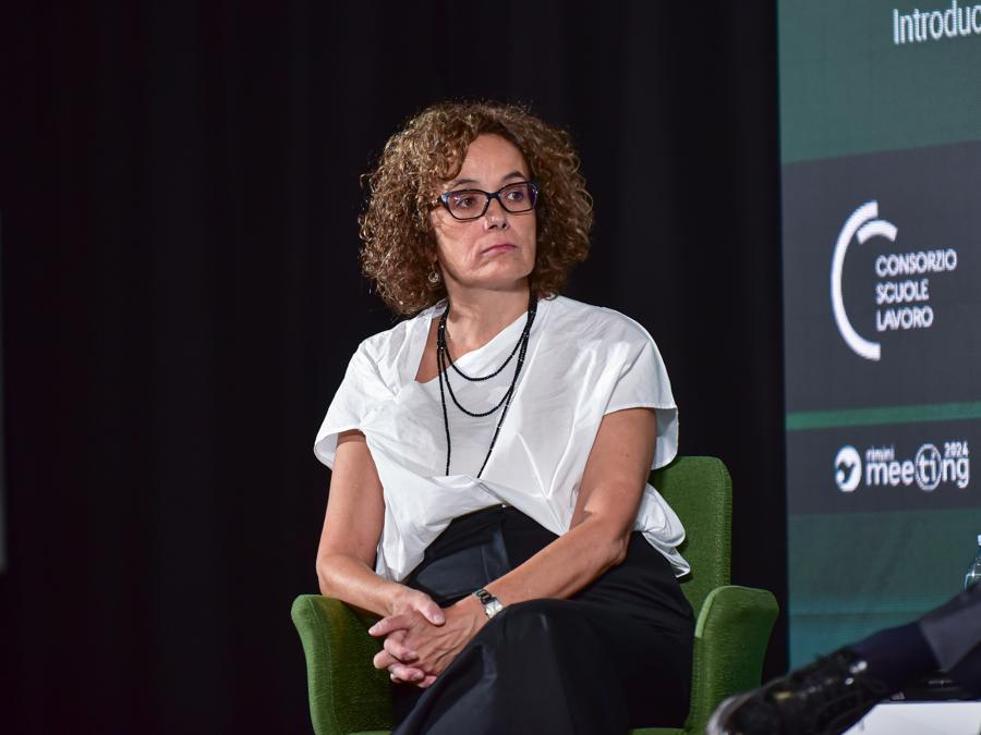 Eliana Viviano Capo divisione Famiglie e Mercato del lavoro Banca di Italia - Meeting di Rimini 2024 (Imagoeconomica)
