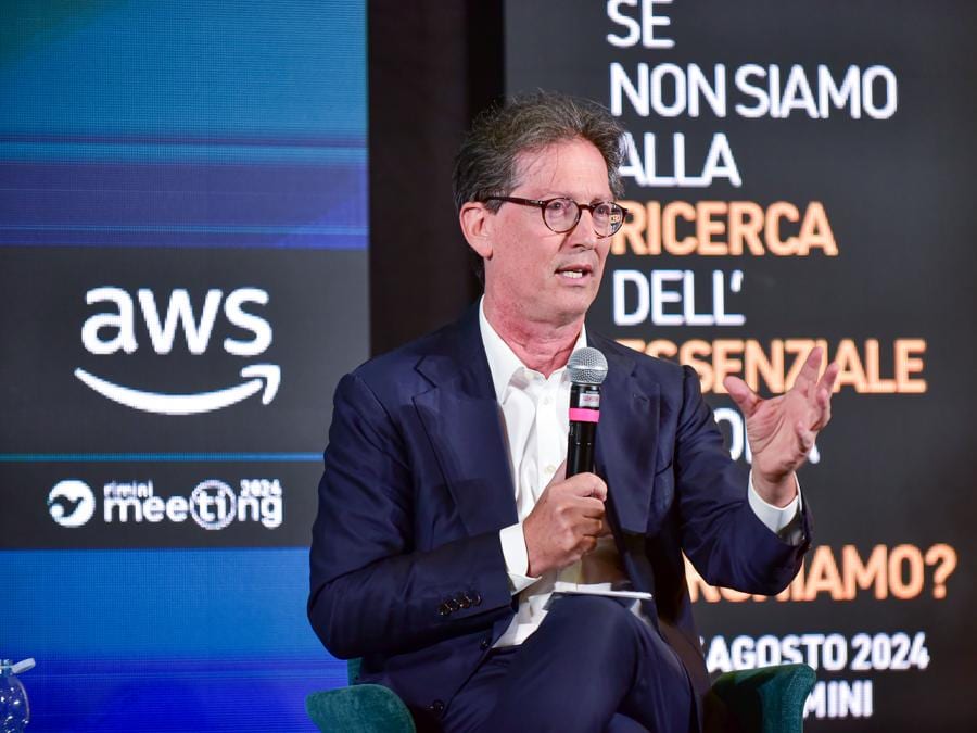 Roberto Garofali Presidente sezione del Consiglio di Stato - Meeting di Rimini 2024 (Imagoeconomica)