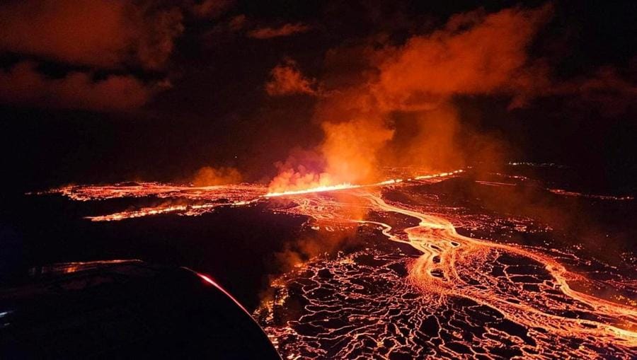 (Protezione Civile dell’Islanda/Distribuzione tramite REUTERS)