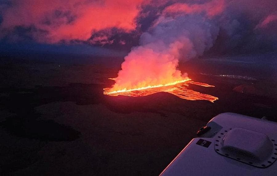 (Protezione Civile dell’Islanda/Distribuzione tramite REUTERS)