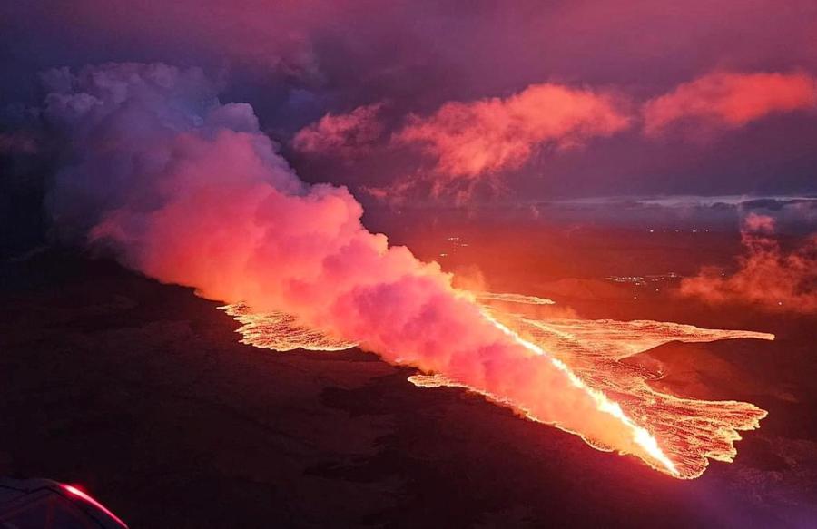 (Protezione Civile dell’Islanda/Distribuzione tramite REUTERS)
