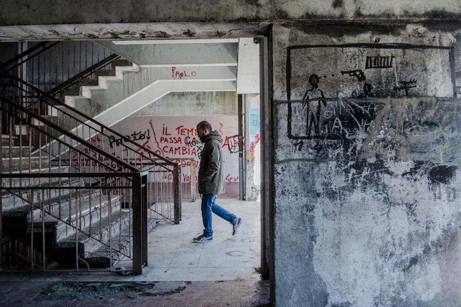 Le vele di Scampia. 2017. (AFP)