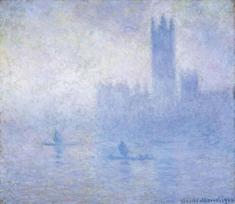 Claude Monet (1840-1926), Houses of Parliament: Effect of Fog, London, 1904, olio su tela, Museum of Fine Arts, St Petersburg, Florida. Image: Museum of Fine Arts, St. Petersburg, Florida