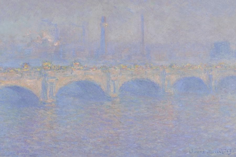 Claude Monet (1840-1926), Waterloo Bridge, 1903, olio su tela, Private collection. Photo © rulandphotodesign 