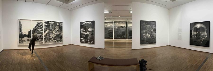 Robert Longo. Vista mostra (©Flavia Foradini)