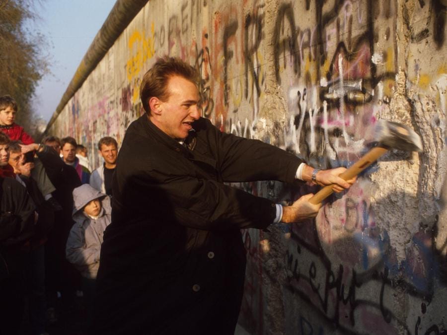 1989   Berlino. Foto Modica / Agf 