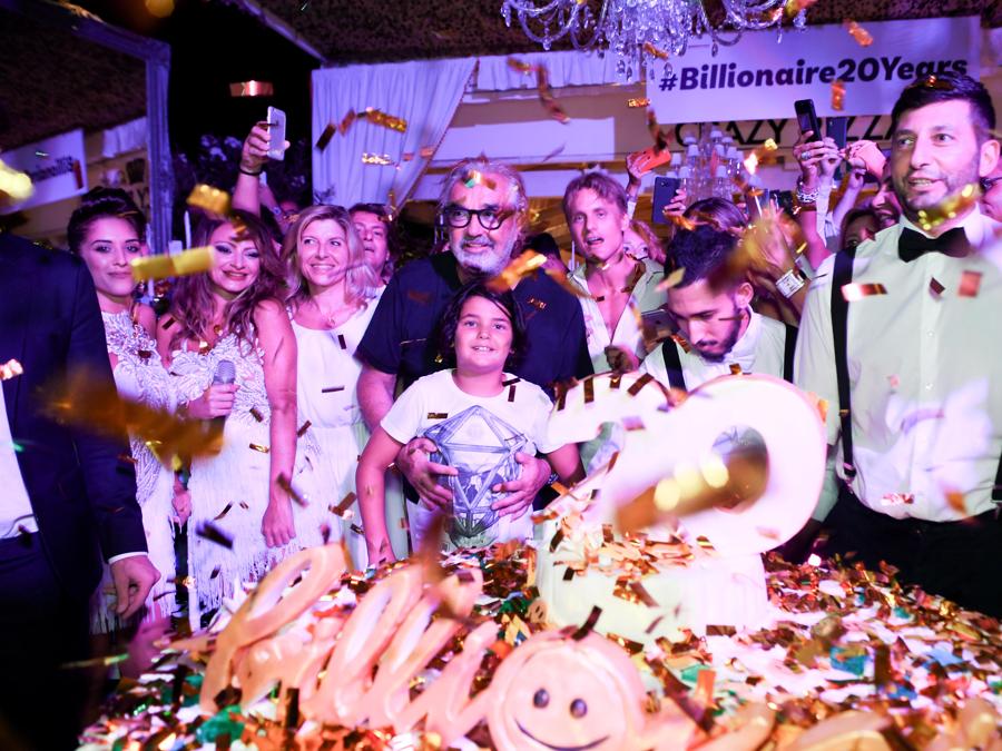 2016, Flavio Briatore festeggia i 20 anni del Billionaire (Photo by IPA/Sipa USA)