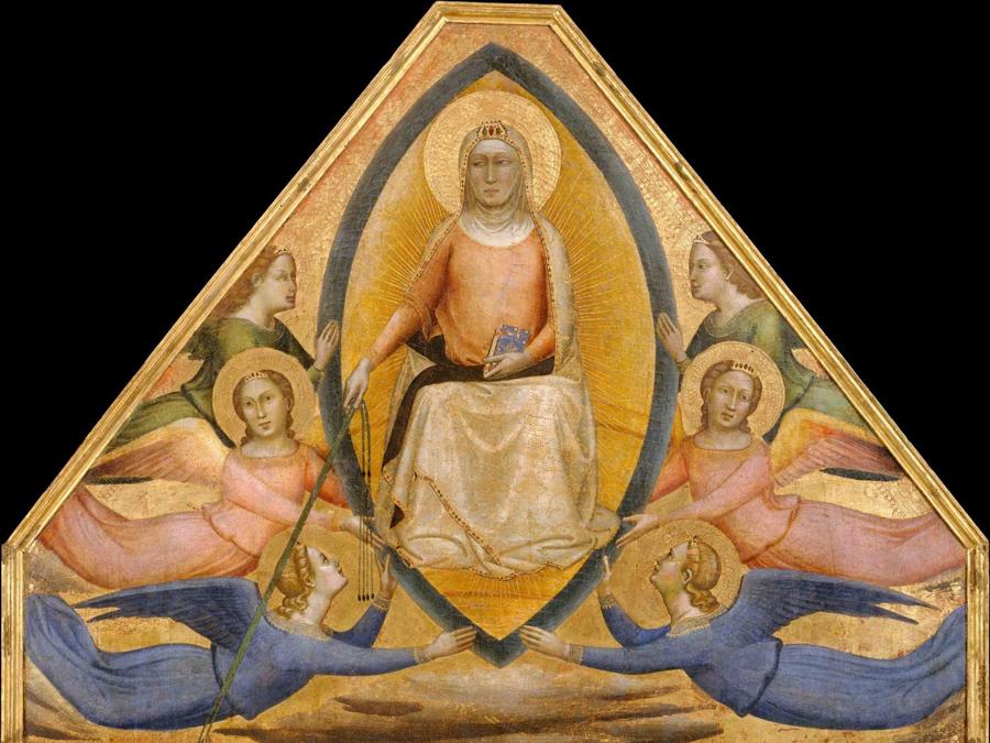 Bernardo Daddi, L’Assunzione della Vergine, 1337-39, New York, Metropolitan Museum of Art