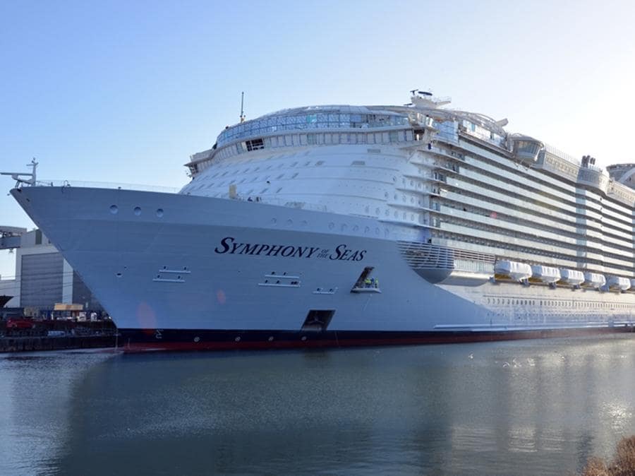 La Symphony of tthe Seas a Saint Nazare