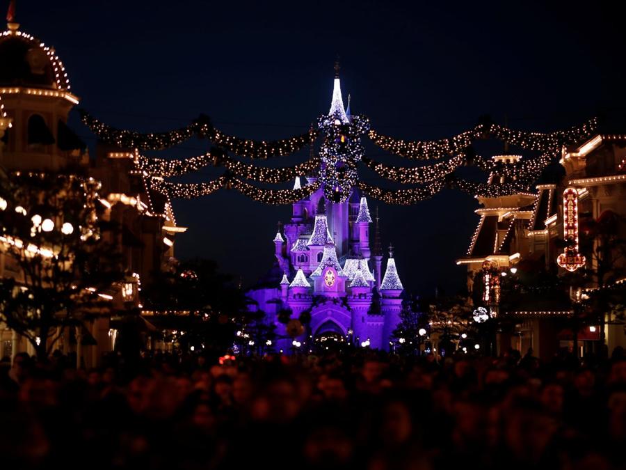 Il Castello della Bella Addormentata a Disneyland Paris, in Marne-la-Vallee, vicino Paris. (REUTERS/Benoit Tessier)