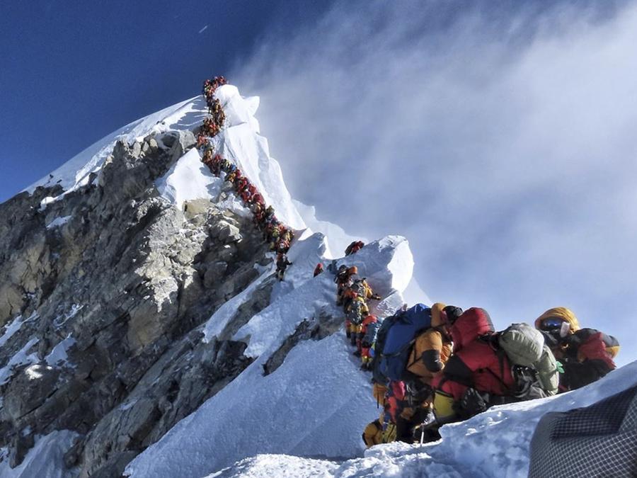 Ricerca Sulla Conquista Della Vetta Dell Everest