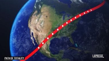 L'8 aprile l'eclissi solare che durerà più di 4 minuti ecco il suo