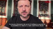 Ucraina, Zelensky: "La possibilità di un attacco russo su vasta scala resta attuale"