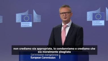 Commissione Ue: "E' chiaro che condanniamo la simbologia fascista"  - Il Sole 24 ORE