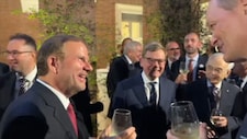Alla Festa Unità tedesca con Wadephul, Lotito, Fertitta e Montezemolo