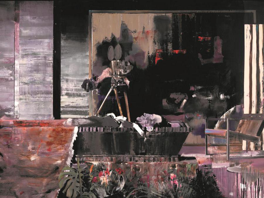 Adrian Ghenie, Duchamp's Funeral I, 2009, est. £2,500,000-3,500,000