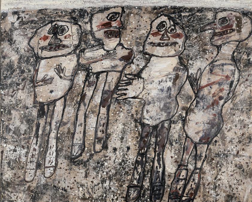 Jean Dubuffet, Pommettes Rouges, 1958, est. £1,200,000-1,800,000