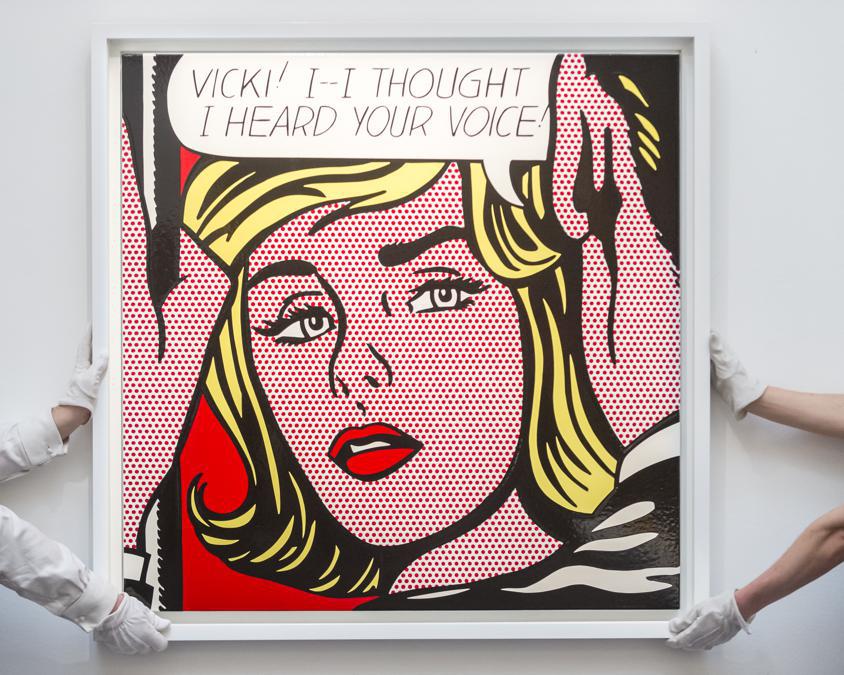 Roy Lichtenstein, Vicki! I -- I Thought I Heard Your Voice, est. £5-7million Held
