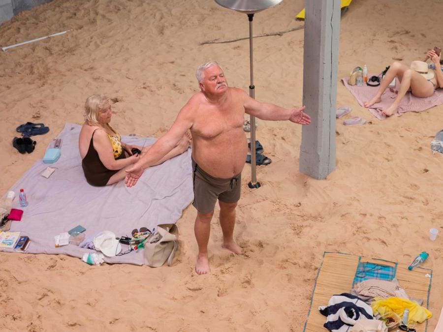 Rugile Barzdziukaite, Vaiva Grainyte, Lina Lapelyte, Sun & Sea (Marina), opera-performance, Biennale Arte 2019, Venice © Andrej Vasilenko.