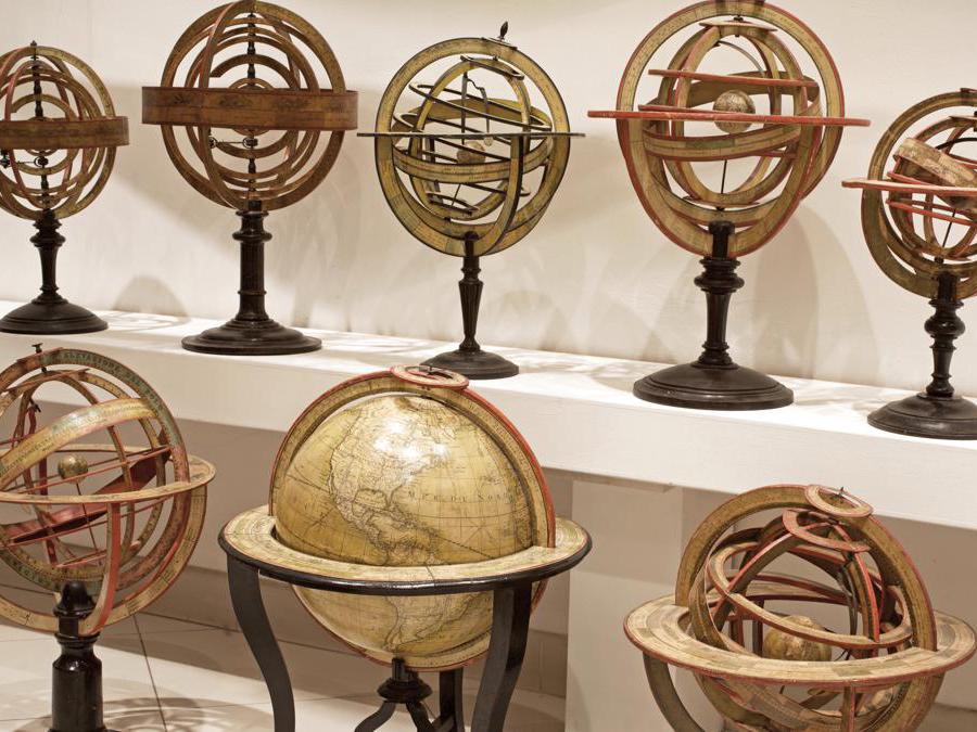 Piva & C. collezione di oggetti scientifici, sfere arimillari, globi terrestri e celesti dei maggiori cartografi europei del settecento e ottocento