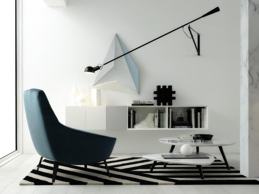 Febal Casa Premium Interior, Light Mood; collezione composta da soluzioni giorno e notte per un progetto arredativo completo, caratterizzato da finiture laccate, basato su toni delicati. Volumi puliti ed essenziali descrivono l'ambiente e toni neutri ne colorano gli arredi.