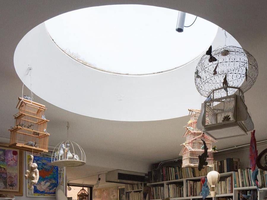 Studio Gribaudo. Il regno di uno scultore, pittore, collezionista e promotore culturale -foto Luisa Porta Daniele Ratti