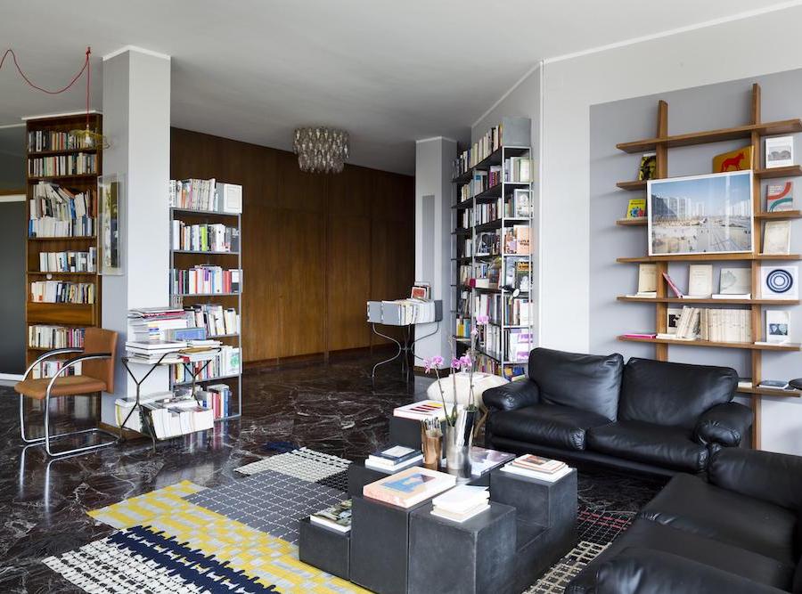 Casa Foá - L'abitazione dello scrittore e curatore Gianluigi Ricuperati, in zona Vanchiglia -foto FilippoBamberghi-