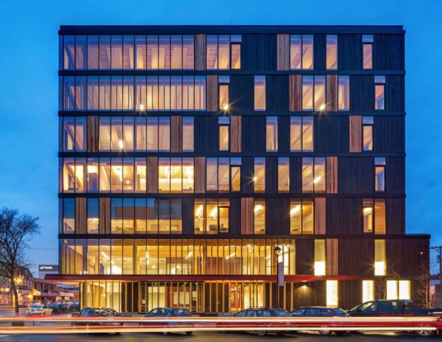 Wood innovation and design centre a Prince George, British Columbia (Canada)