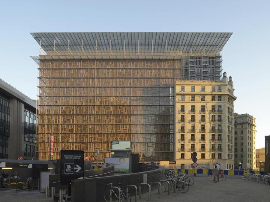 Palazzo Europa a Bruxelles - Samyn, Valle e Buro Happold
