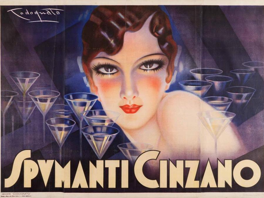 Plinio Codognato, Cinzano-Spumanti, 1933 GALLERIA L'IMAGE (ALASSIO)