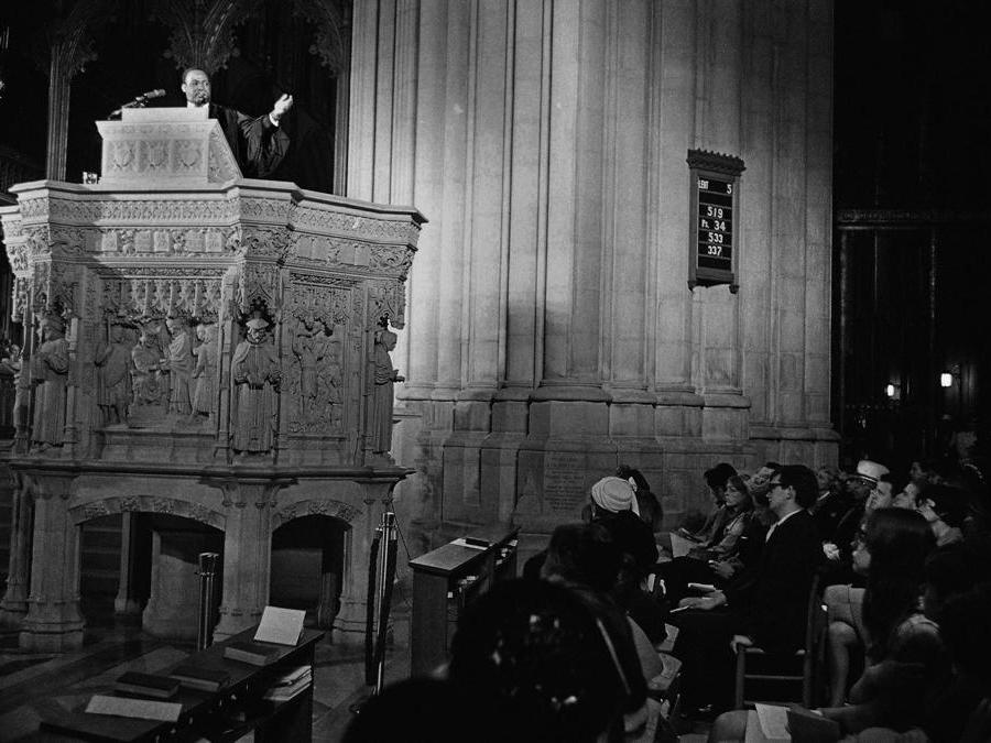 31 marzo 1968 - Sermone alla National Cathedral di Washington (AP Photo/John Rous, File)