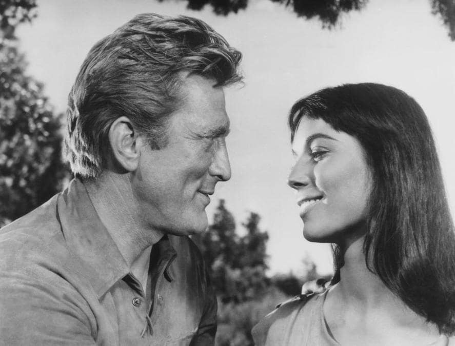 Kirk Douglas ed Elsa Martinelli, 1955 (Contrasto)