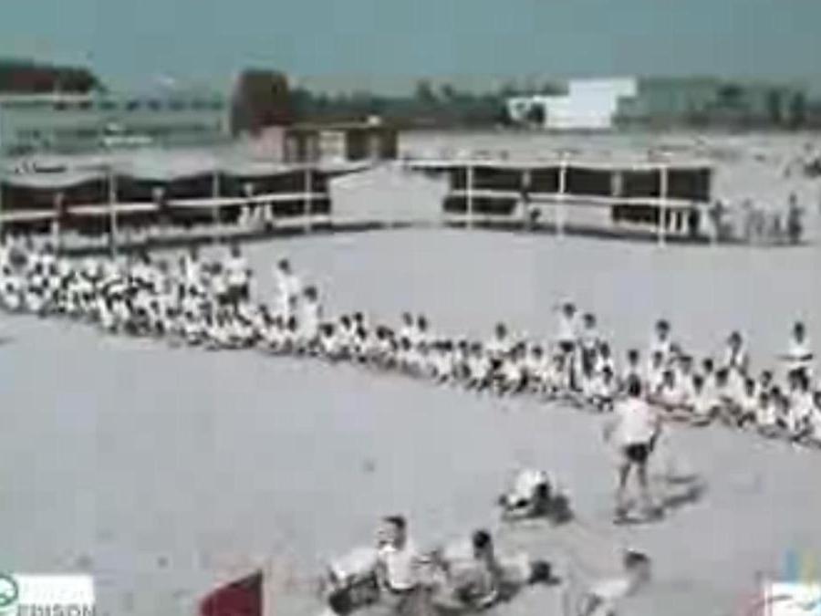 1958, un fermo immagine dal film «Giochi in Colonia» (Ansa)