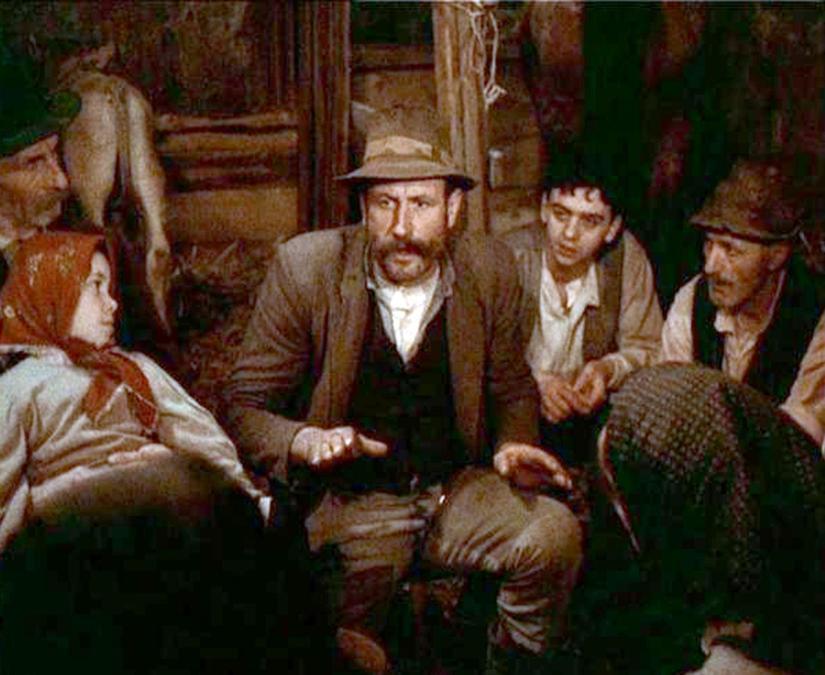 1978, una foto di scena del film «L’albero degli zoccoli» (Ansa) 