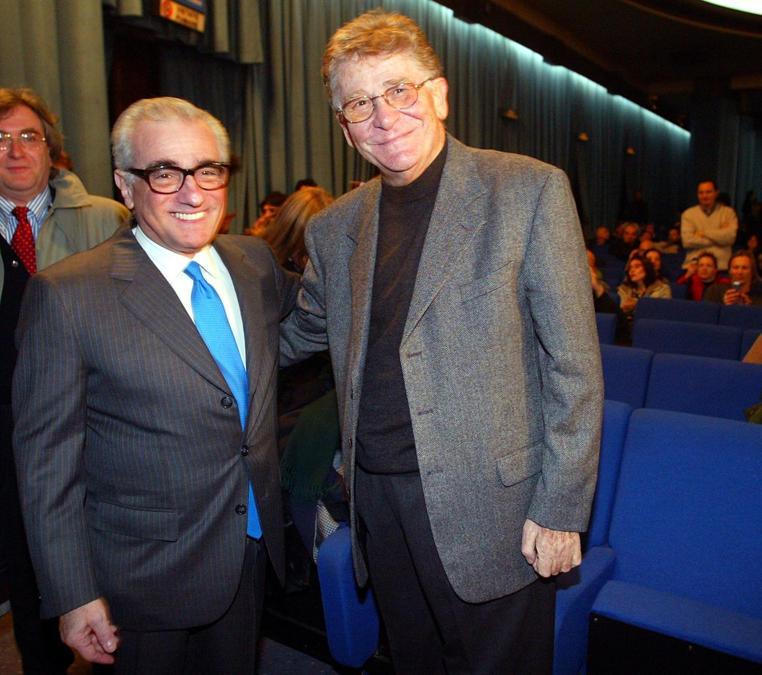 2005, Bologna, con  Martin Scorsese (Ansa)