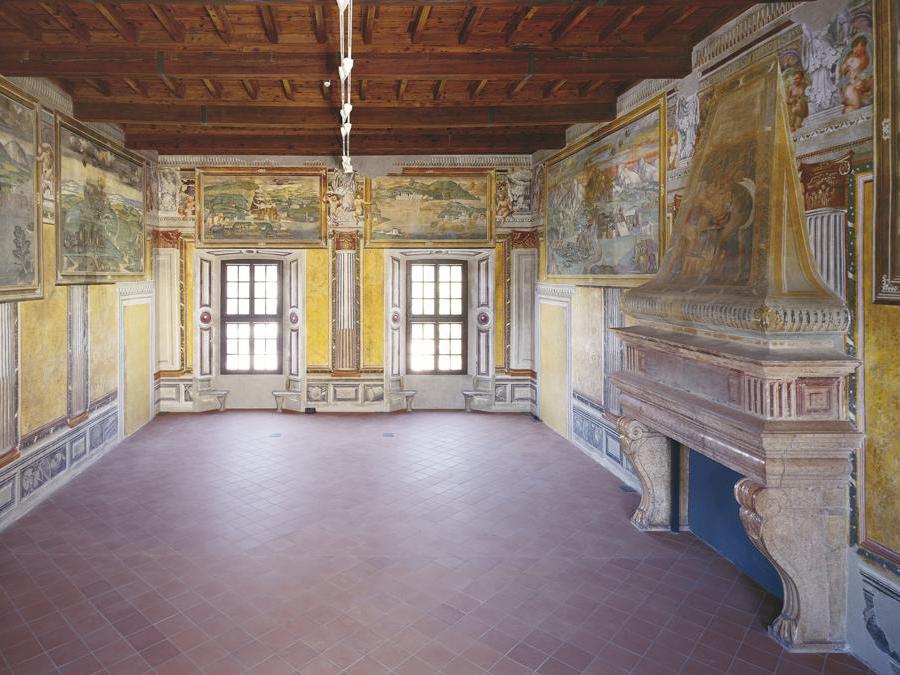 Castello di Melegnano (MI) Sala delle Battaglie © Fotografia di Adriano Carafòli