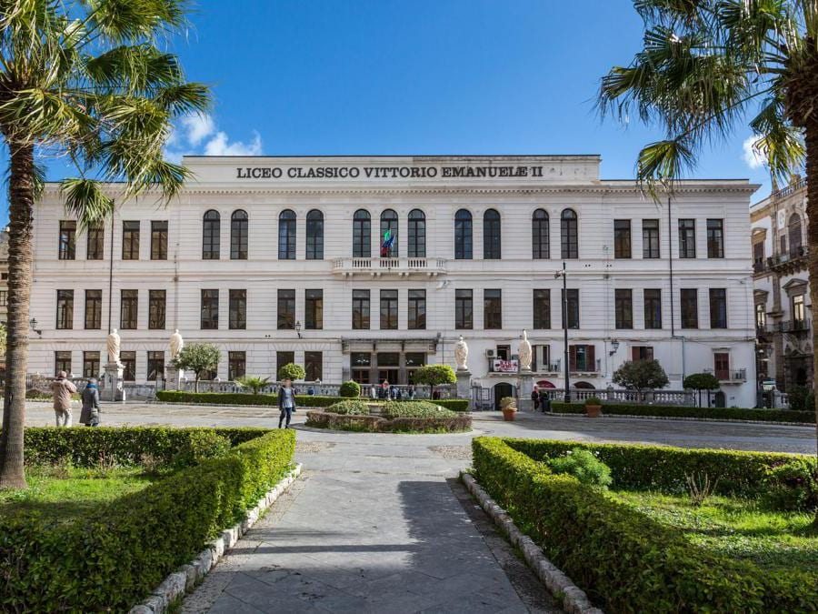 Palermo, Liceo Classico Vittorio Emanuele - Foto Giuseppe Caruso © FAI - Fondo Ambiente Italiano