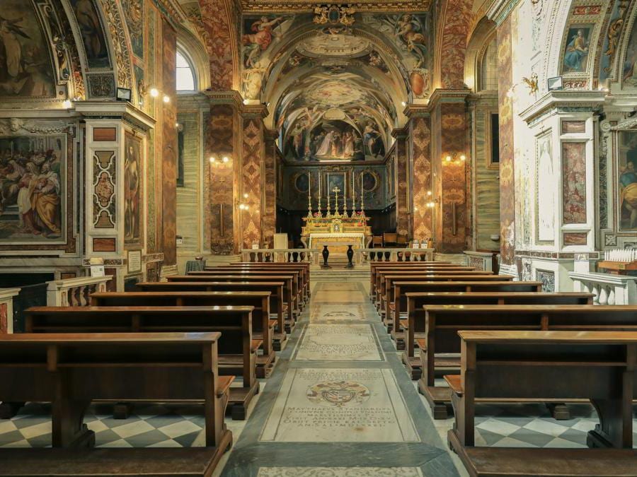 Roma, Chiesa San Silvestro al Quirinale - Foto Giovanni Formosa © FAI - Fondo Ambiente Italiano