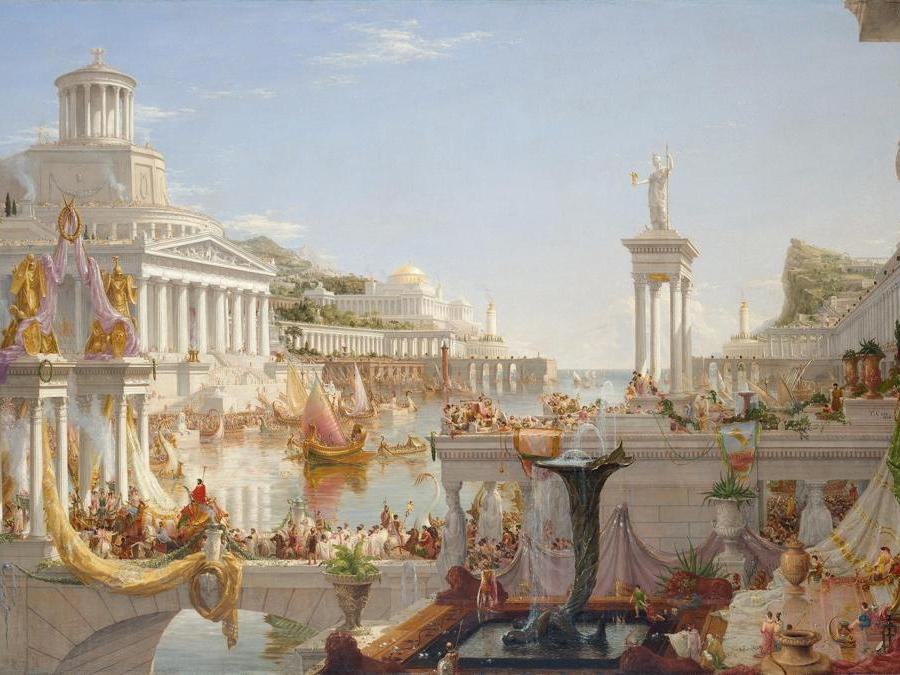 The Course of Empire: The Consummation of Empire, 1835–6 (Collection of The New-York Historical Society, New York / Digital image created by Oppenheimer Editions)