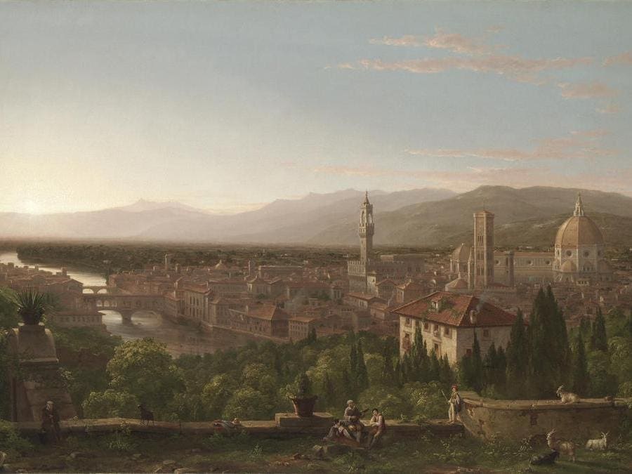 View of Florence, 1837 (The Cleveland Museum of Art)