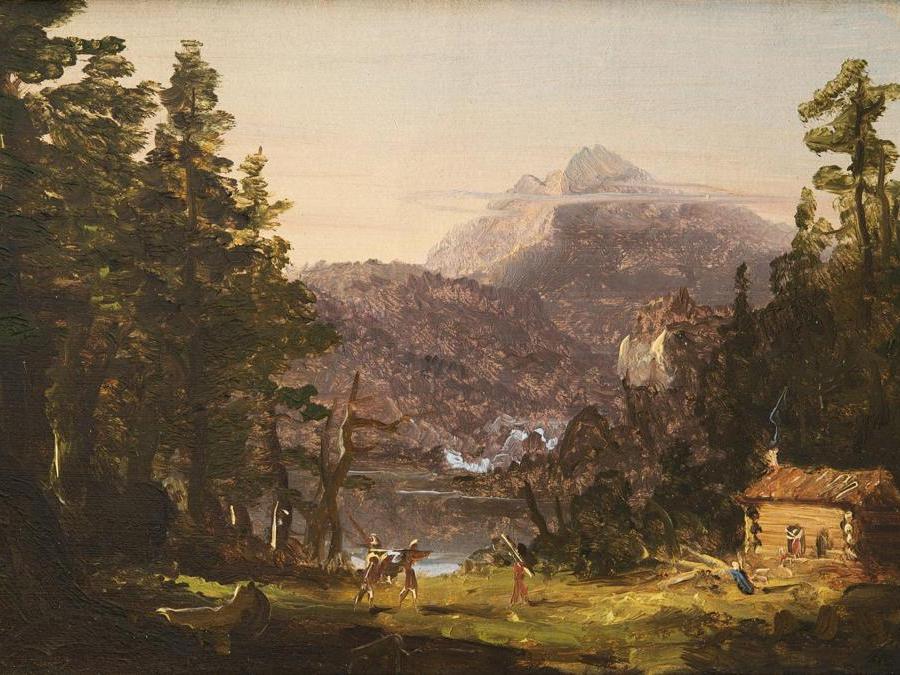 Study for Hunter's Return, 1845 (Courtesy of Michael Altman Fine Art & Advisory Services, LLC)